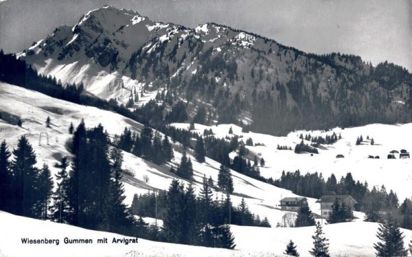 Wiesenberg Gummen mit Arvigrat Vorderseite