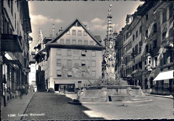 Luzern-Weinmarkt Vorderseite