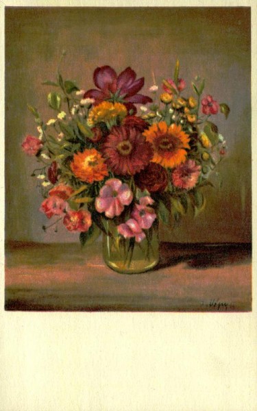 Herbstblumen Vorderseite