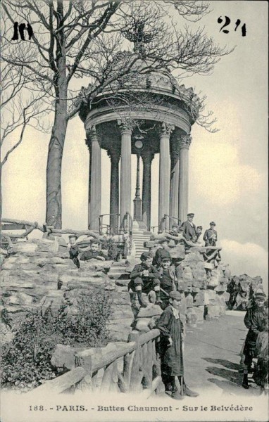 Parc des Buttes-Chaumont (Paris) Vorderseite