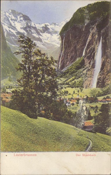 Lauterbrunnen, der Staubbach