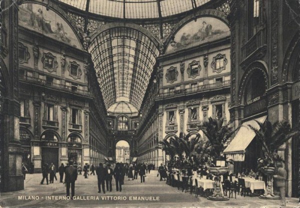 Milano, Interno Galleria Vittorio Emanuele Vorderseite