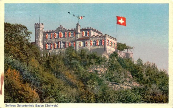 Baden, Schloss Schartenfels Vorderseite