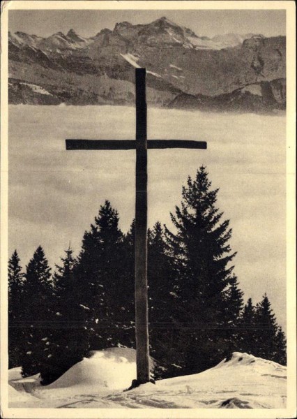Bergkreuz, Rudolf Pestalozzi Vorderseite
