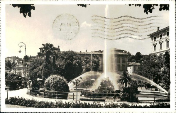 Lugano Fontana Giardino Vorderseite