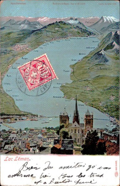 Lac Léman Vorderseite
