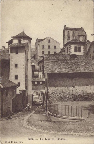 Sitten/Sion Vorderseite