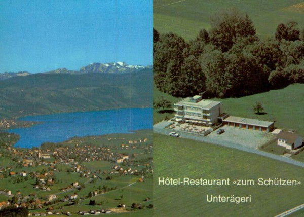 Hotel - Restaurant "zum Schützen", Unterägi  Vorderseite