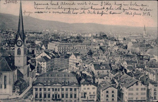Zürich Vorderseite