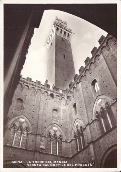 La torre del Mangia, Siena