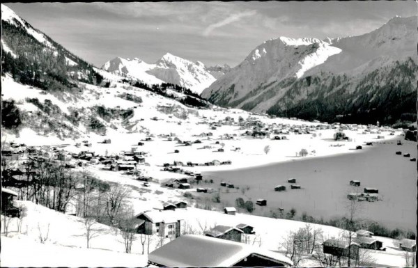 Klosters und Klosters-Dorf Vorderseite