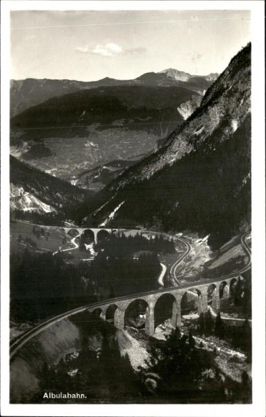 Albulabahn Vorderseite