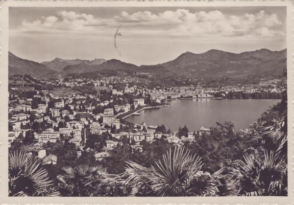 Lugano, Panorama Vorderseite