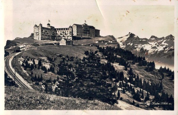 Rigi-Kulm, 1934 Vorderseite