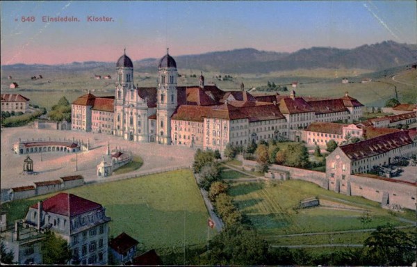 Kloster Einsiedeln Vorderseite