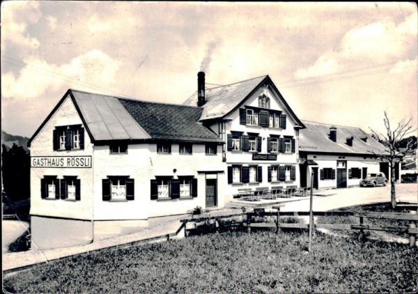 Brülisau, Gasthaus Rössli Vorderseite