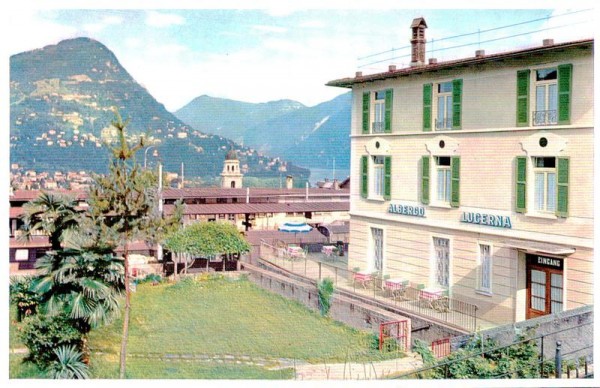 Hotel Luzern-Jura, Lugano Vorderseite