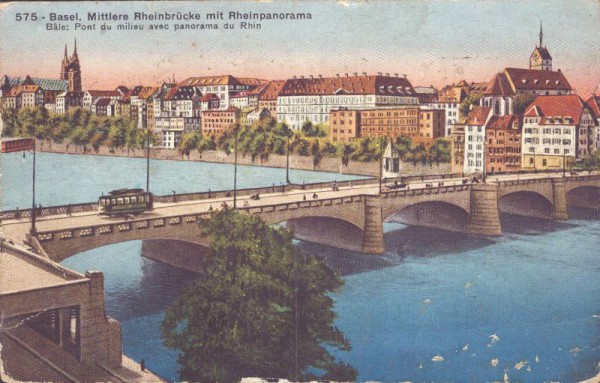 Basel, Mittlere Rheinbrücke