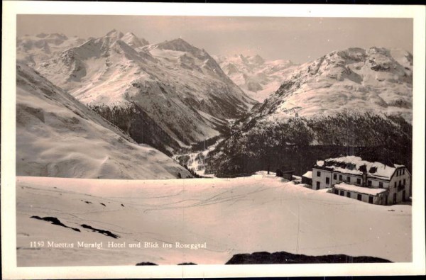 Muottas Muragl (2453 m) Vorderseite