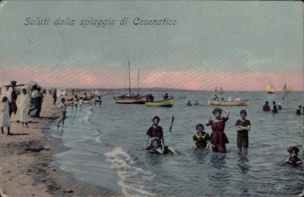 Cesenatico, Saluti dalla spiaggia Vorderseite