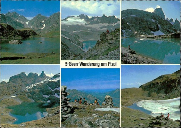5-Seen-Wanderung am Pizol Vorderseite