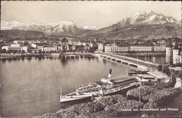 Luzern mit Stanserhorn