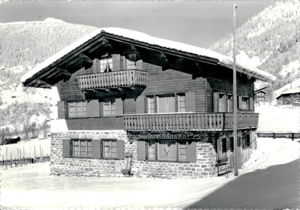 Chalet Geranium, Klosters Vorderseite
