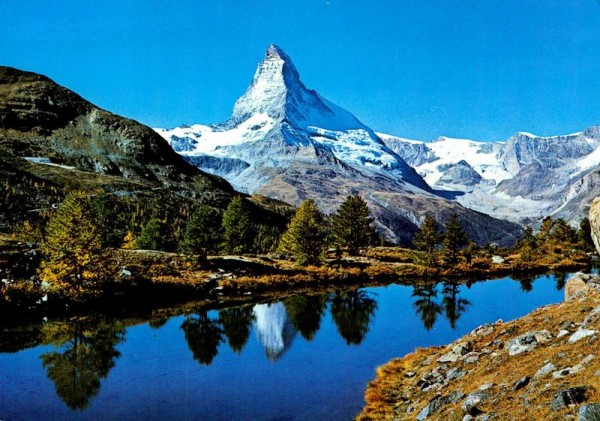 Grindjisee mir Matterhorn Vorderseite