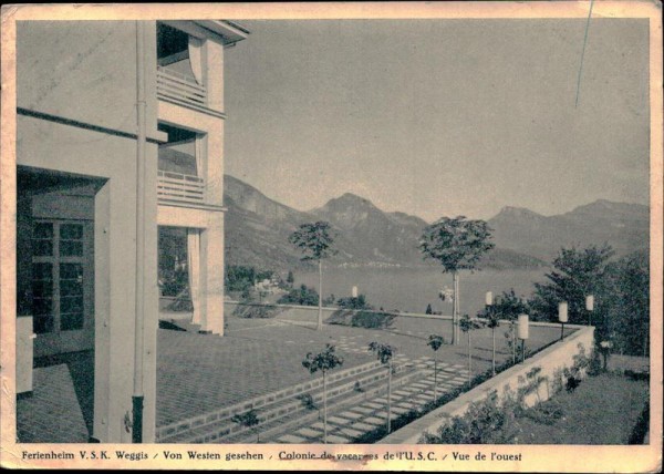 Ferienheim V.S.K., Weggis Rückseite