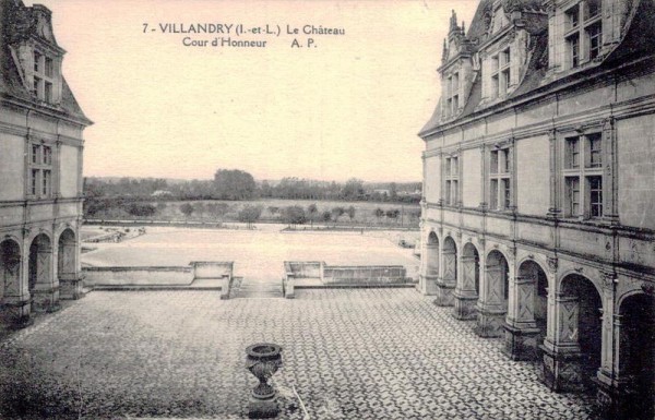 Schloss Villandry Vorderseite