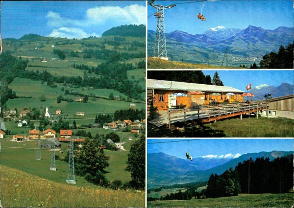 Gegen Säntis und Churfirsten. Vorderseite