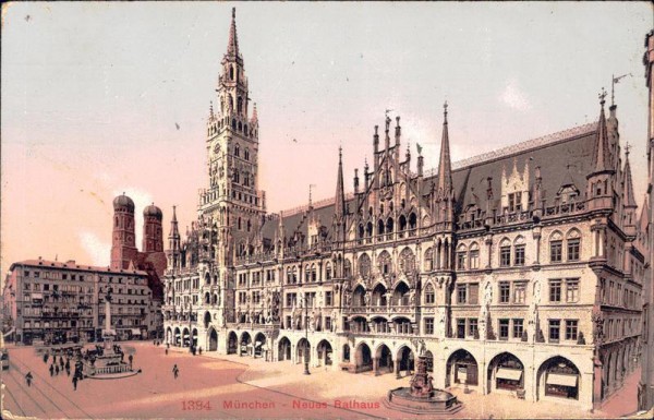 München - Neues Rathaus Vorderseite