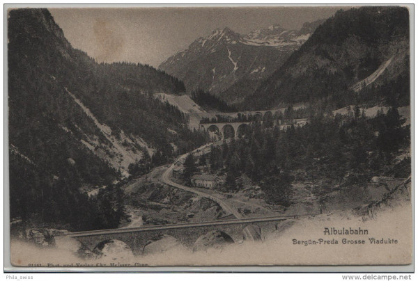 Albulabahn - Bergün-Preda Grosse Viadukte