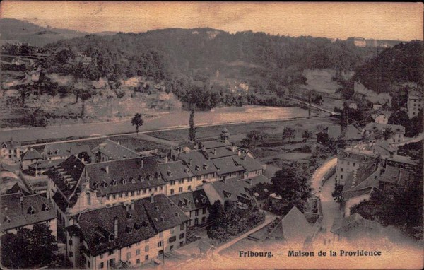 Fribourg, Maison de la Providence Vorderseite