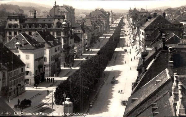 La Chaux-de-Fonds, Rue Léopold-Robert Vorderseite