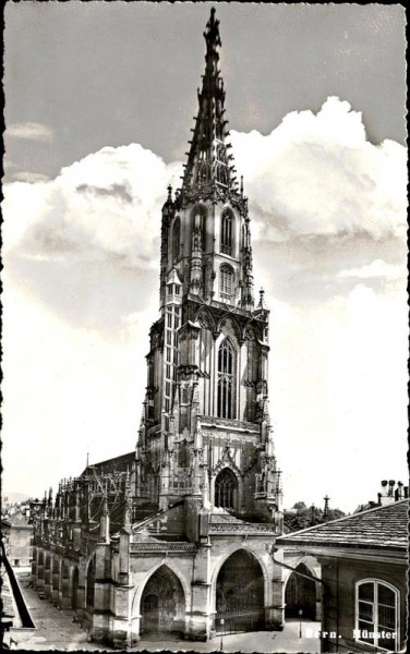 Berner Münster Vorderseite