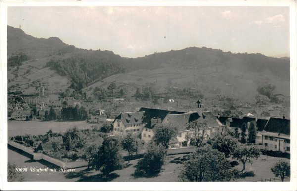 Wattwil mit Kloster Vorderseite