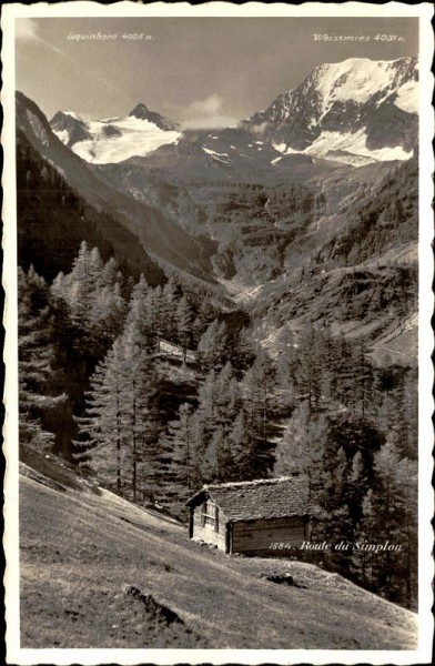 Simplonpass/Route du Simplon Vorderseite