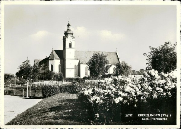 Kreuzlingen - Kath. Pfarrkirche Vorderseite