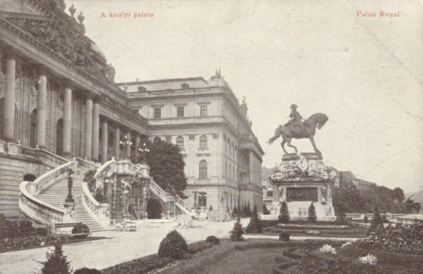 Burgpalast-Ungarn