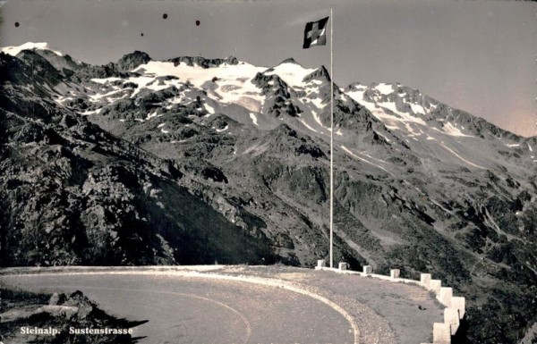 Steinalp. Sustenstrasse Vorderseite