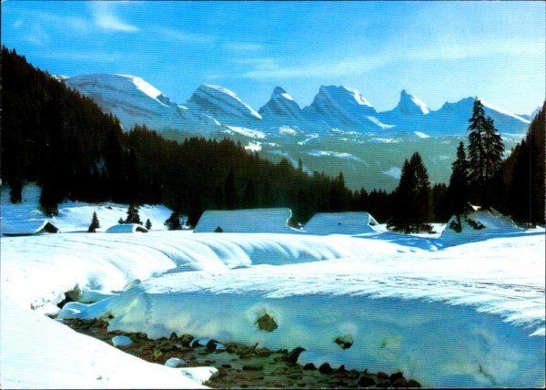 Churfirsten, Älpli Vorderseite