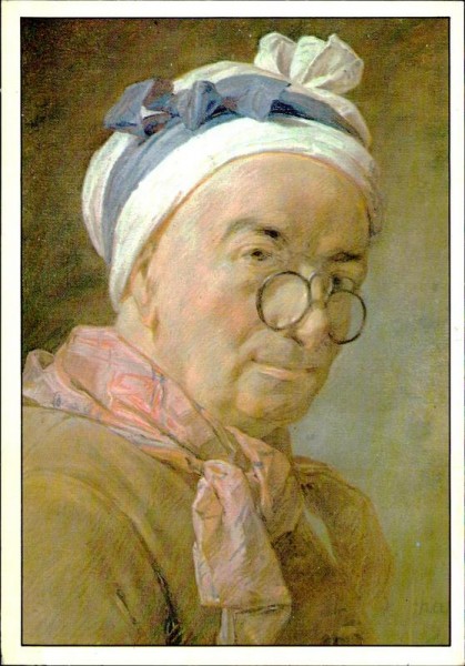 Selbstbildnis, Chardin Vorderseite