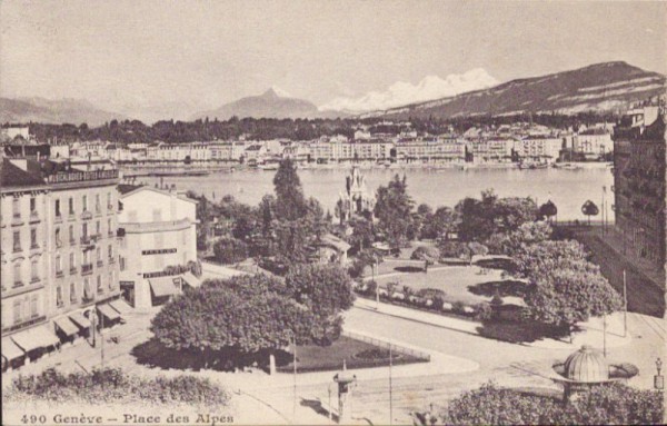 Geneve - Place des Alpes