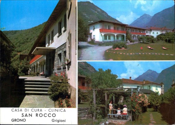 Grono, Casa di Cura, Clinica San Rocco Vorderseite