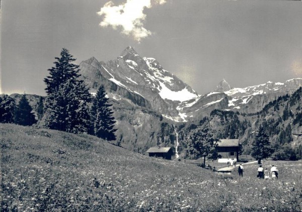 Braunwald, Blick gegen Ortstock Vorderseite