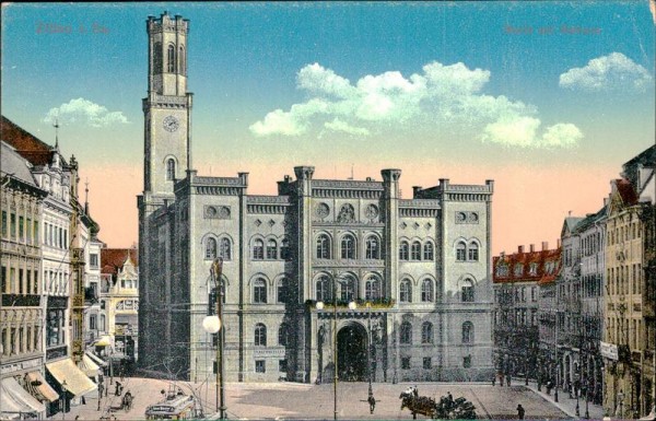 Markt mit Rathaus (Zittau) Vorderseite