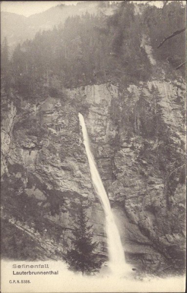 Lauterbrunnenthal - Sefinenfall Vorderseite