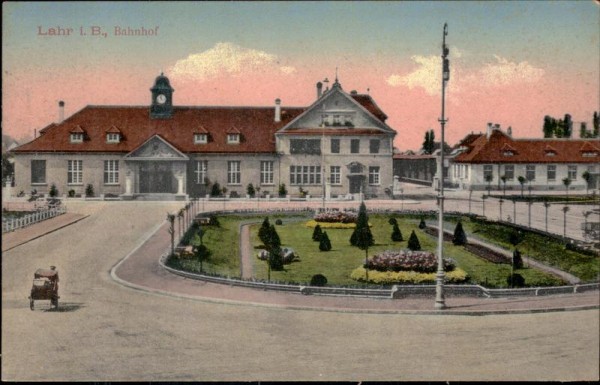 Lahr/Schwarzwald - Bahnhof Vorderseite