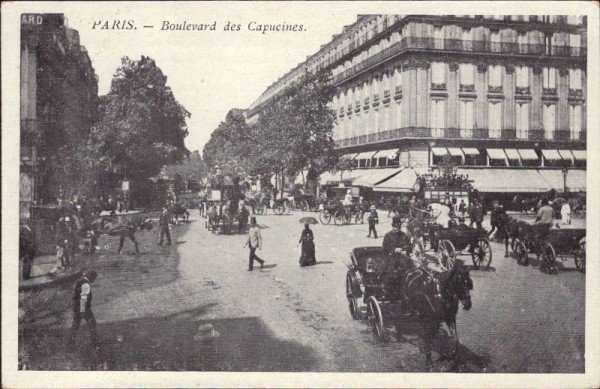 Paris, Boulevard des Capucines